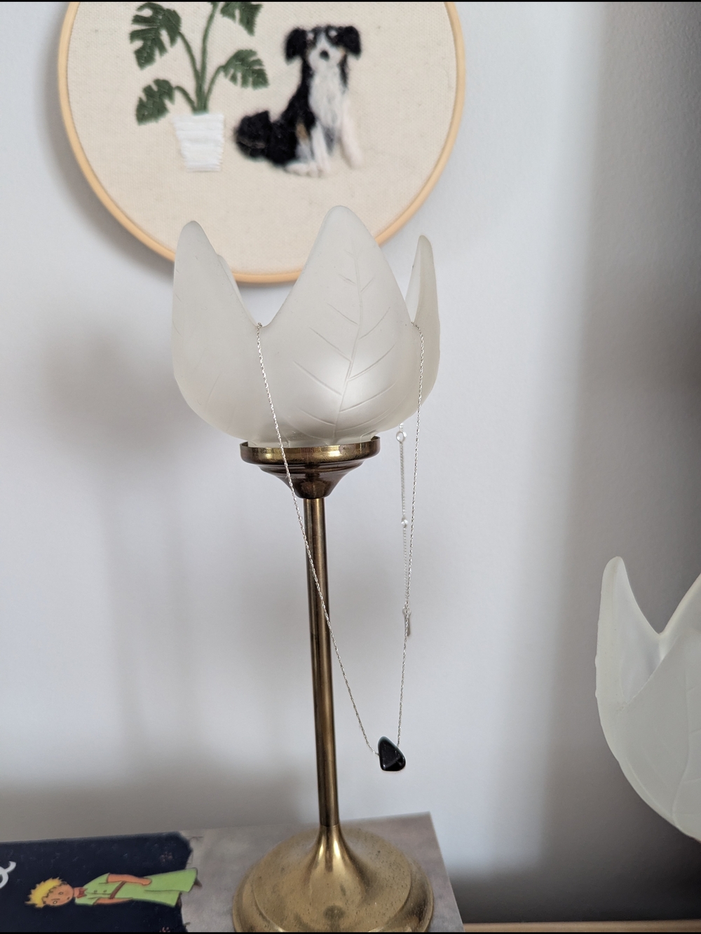 Pilgrim Necklace With Onyx Stone